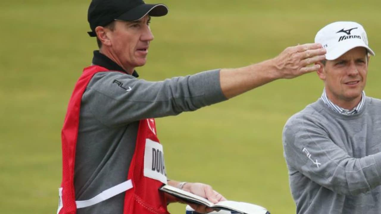 Luke Donald (r.) und sein Caddie John McLaren gehen zukünftig getrennte Wege.