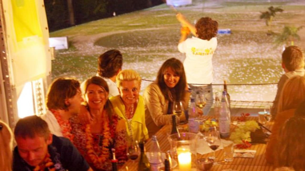 Entertainment für die ganze Familie und Platz für Pausen - so stellt sich Peter Merck die Golf Lounge Country vor. (Foto: Golf Lounge)