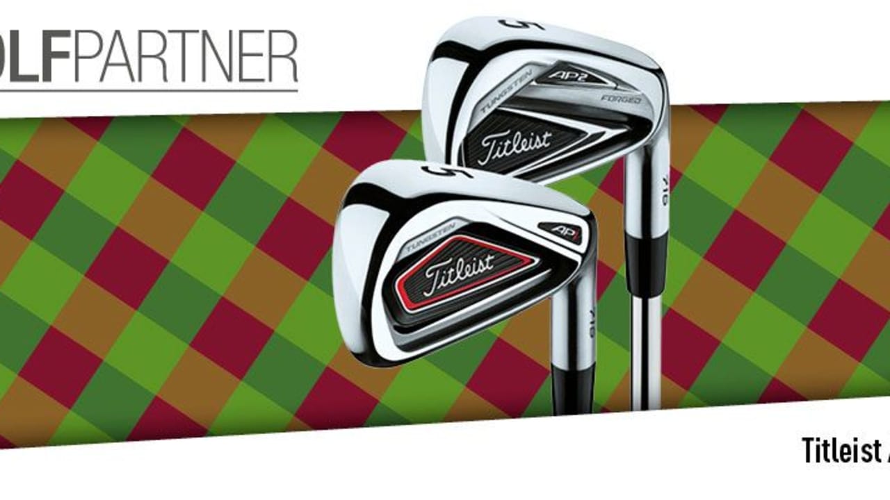 Die neuen Titleist AP1 und AP2 Eisen bei IhrGolfpartner. (Foto: Golf Post)