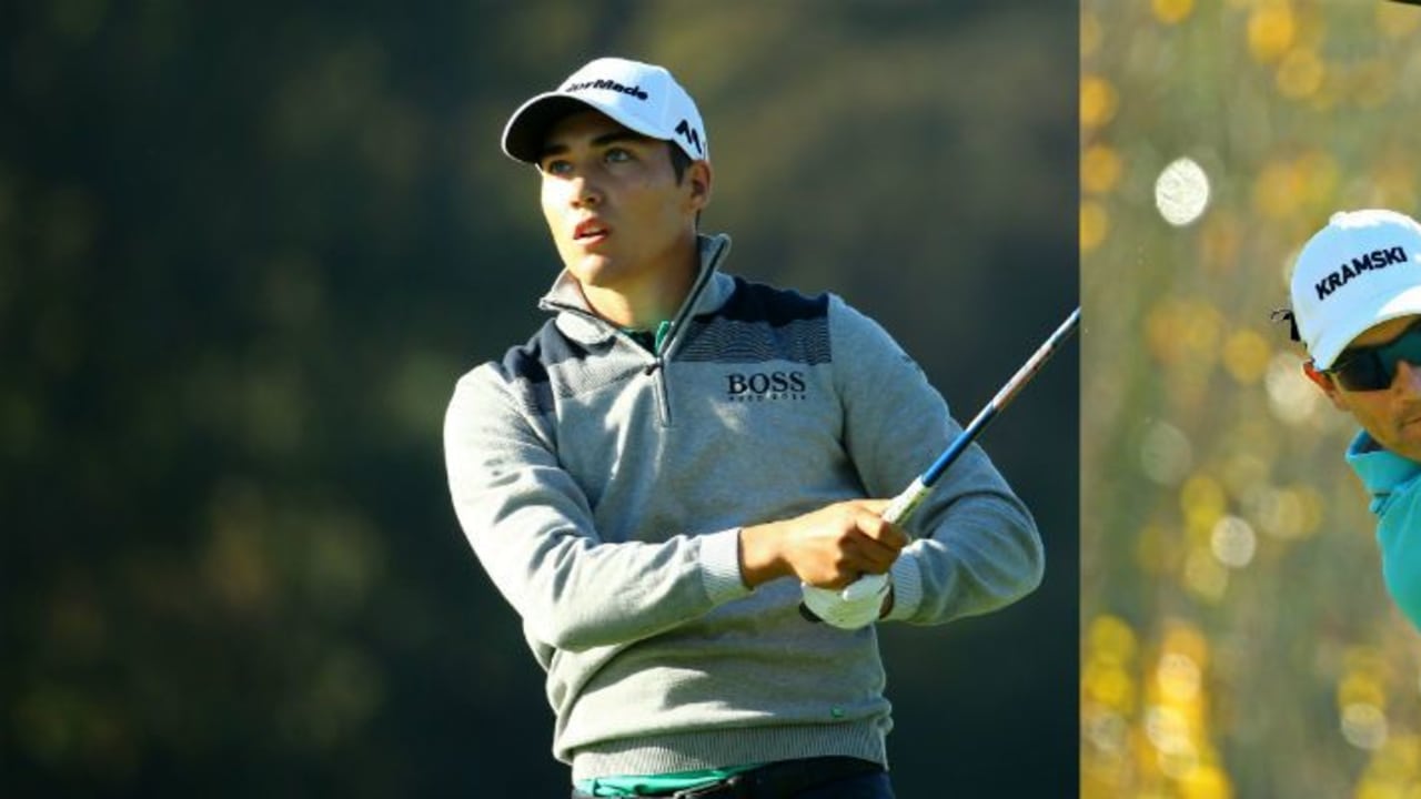 Dominic Foos (li) und Florian Fritsch verpassen bei der Q-School den Speung unter die 25 Besten. (Foto: Getty)