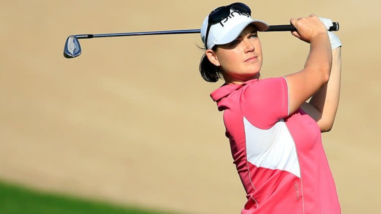 Caroline Masson wird beste Deutsche beim Dubai Ladies Masters. (Foto: Getty)