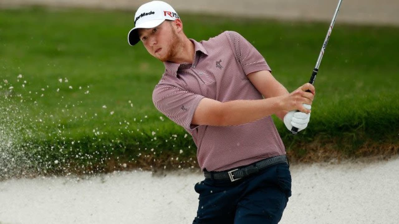 Daniel Berger spielt sich beim Franklin Templeton Shootout mit seinem Partner Charley Hoffman an die Spitze. (Foto: Getty)