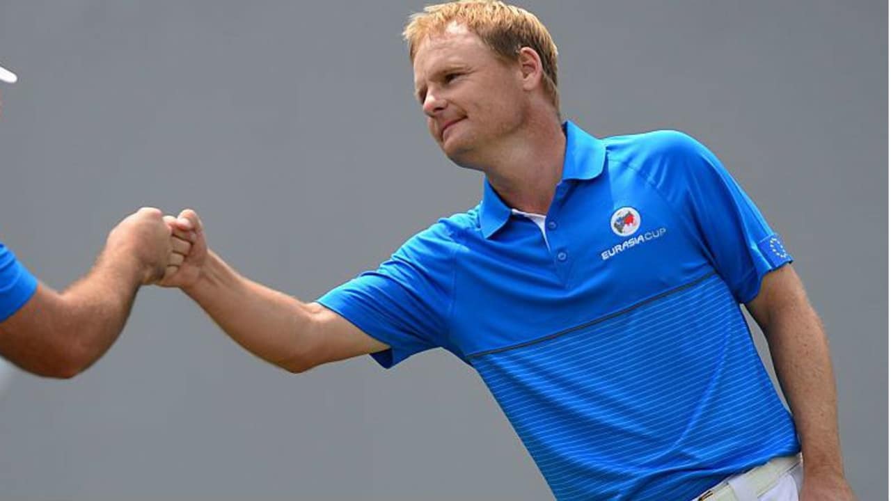 Fist pump: Team Europa liegt beim EurAsia Cup in Malaysia weit in Führung. (Foto: Getty)