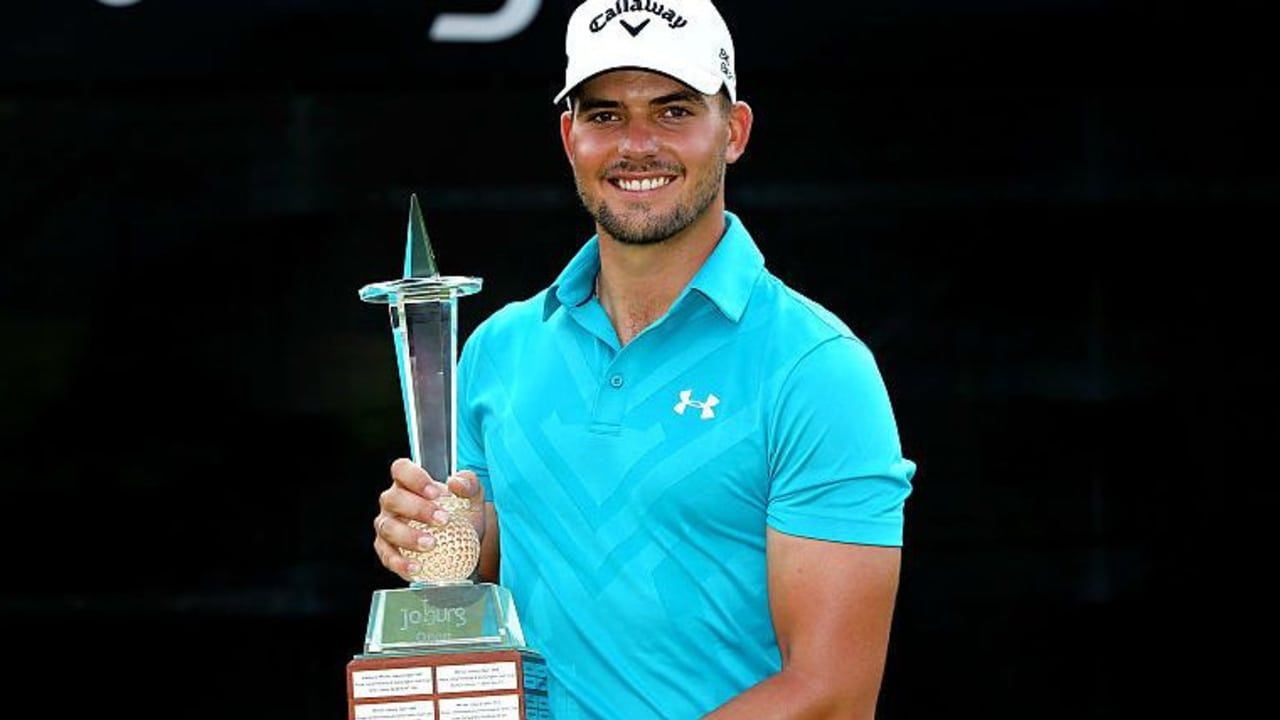 Emotionaler Sieger: Haydn Porteous gewinnt die Joburg Open. (Foto: Getty)