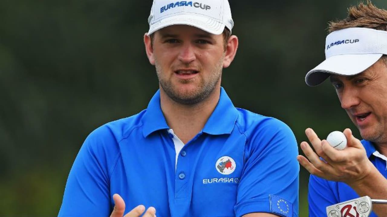 Bernd Wiesberger und Ian Poulter holten für Team Europa den ersten Punkt beim EurAsia Cup.