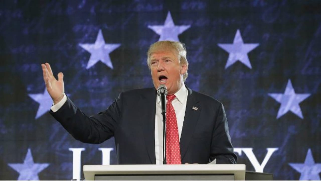 Umstrittener Charakter: Donald Trump sorgt selbst in Großbritannien für Debatten. (Foto: getty)