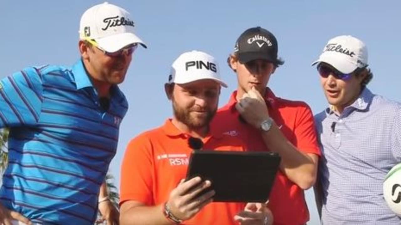 Bernd Wiesberger und Co. versuchen sich im All Sports Battle. (Foto: Screenshot=