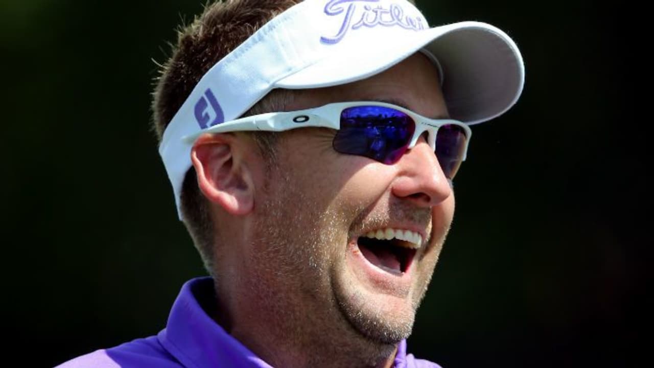 Der Trick im Vorfeld der Phoenix Open ging mächtig daneben. Ian Poulter nahm's aber mit Humor. (Foto: Getty)