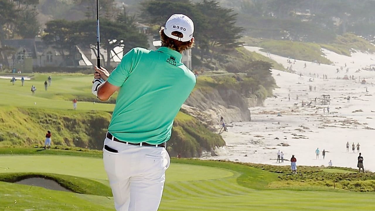 Wunderschöner Strand, hoffentlich schönes Golfspiel: In dieser Woche treffen sich die Pros der PGA Tour am Pebble Beach. (Foto: Getty)