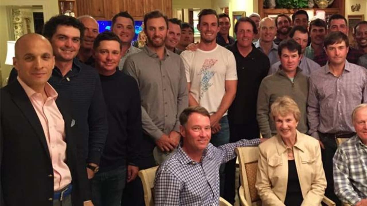 Jack Nicklaus lud die potenziellen Ryder-Cup-Starter des Team USA zum Dinner.