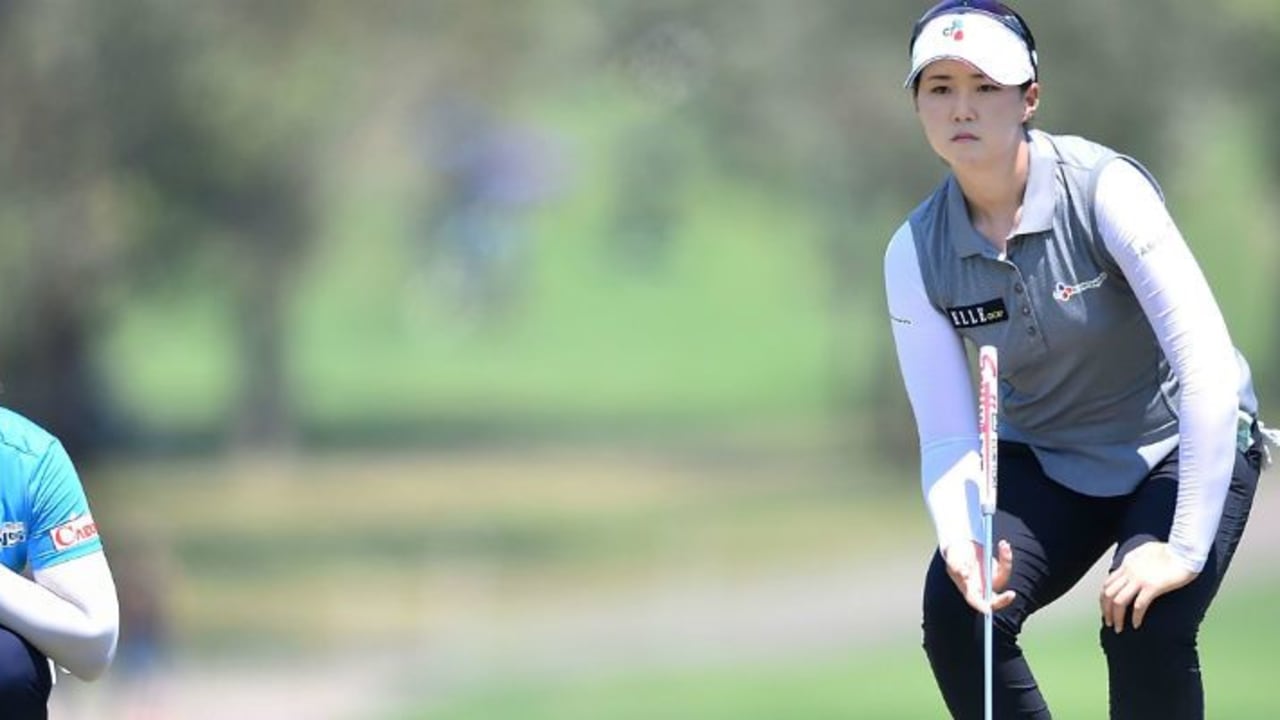 Gemeinsam im Top-Flight unterwegs: Amy Yang und Q Baek auf Runde zwei der Honda LPGA Thailand. (Foto: Getty)