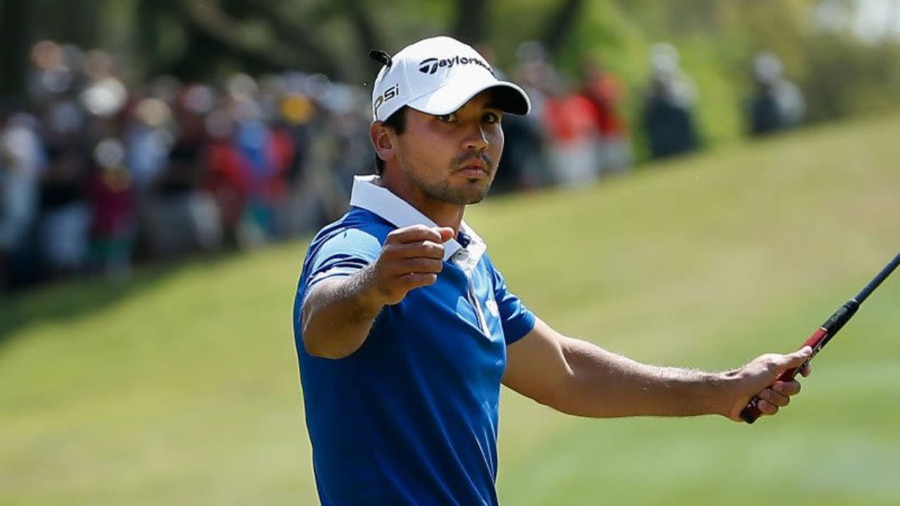 Jason Day mit seinem TaylorMade Ghost Spider Itsy Bitsy Prototype Putter. (Foto: Getty)