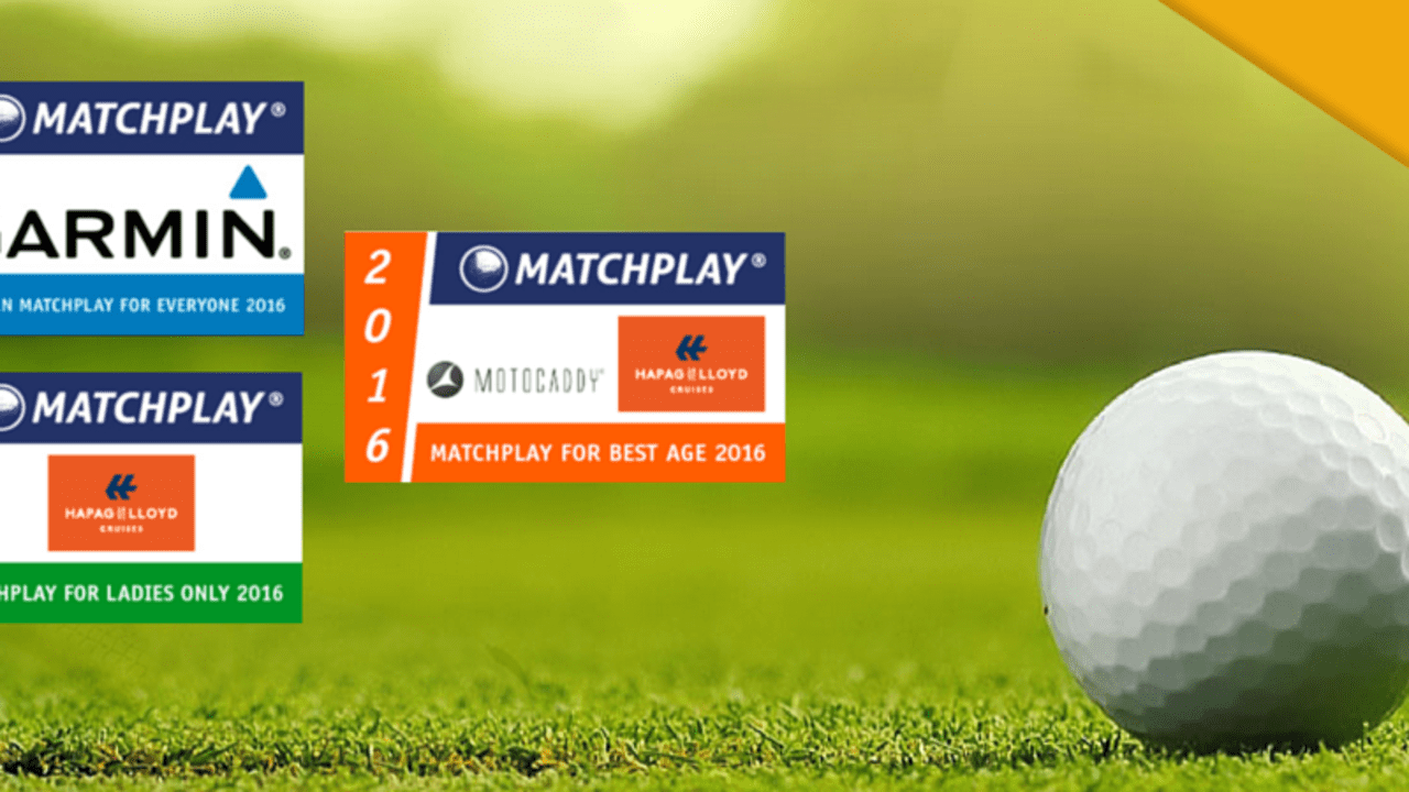 In 2016 finden drei Matchplay Serien statt: Garmin Matchplay for Everyone 2016, Matchplay for Ladies Only 2016 und Matchplay for Best Age 2016. (Foto: Golf Post)