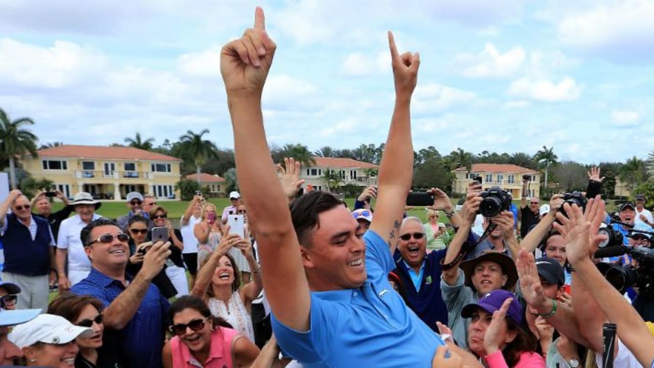 Rickie Fowler erstaunte beim Charity-Pro-Am von Gastgeber Ernie Els mit einem unverhofften Ass. (Foto: Getty)