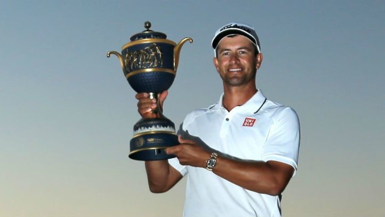 Adam Scott holt sich bei der WGC Cadillac Championship seinen zweiten Sieg innerhalb von zwei Wochen. (Foto: Getty)