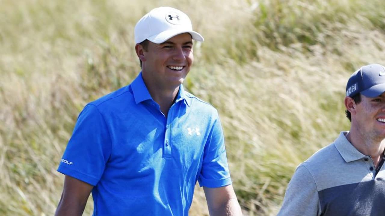 Was für ein Flight! Jordan Spieth und Rory McIlroy werden den Moving Day beim Masters gemeinsam bestreiten. (Foto: Getty)