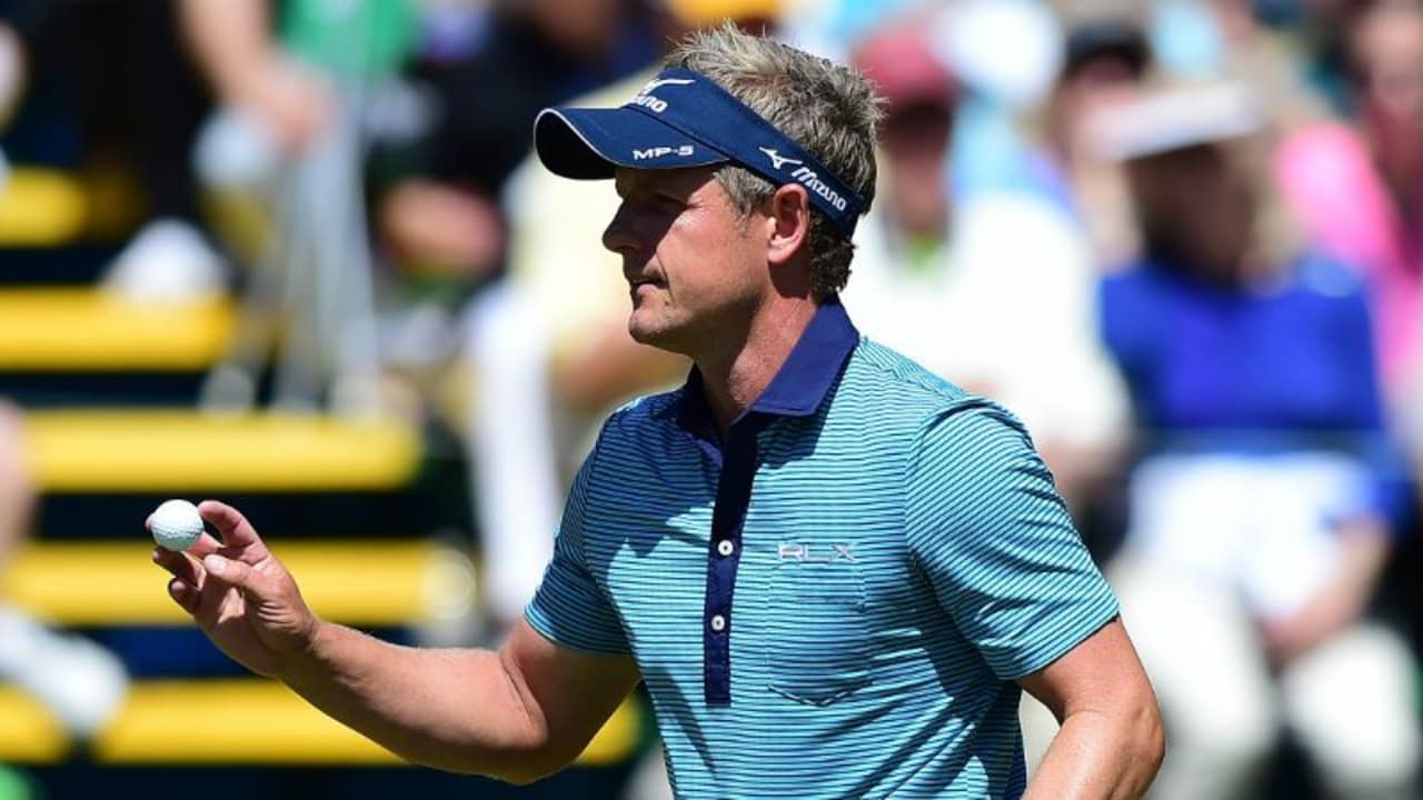 Luke Donald geht den Finaltag der RBC Heritage als Führender an. (Foto: Getty)