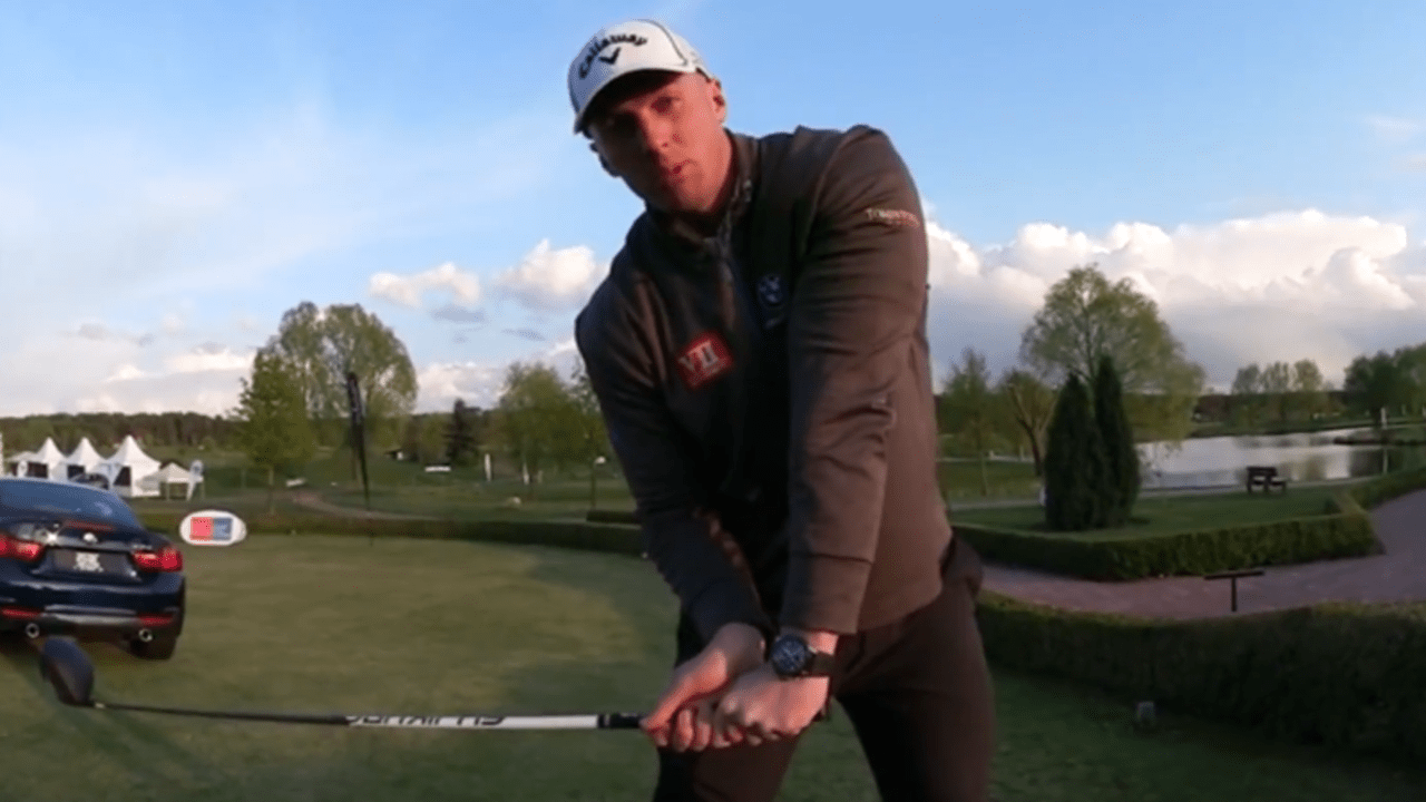 Long Drive Champion Joe Miller gibt Tipps. (Foto: Screenshot_Youtube@Golfpost)