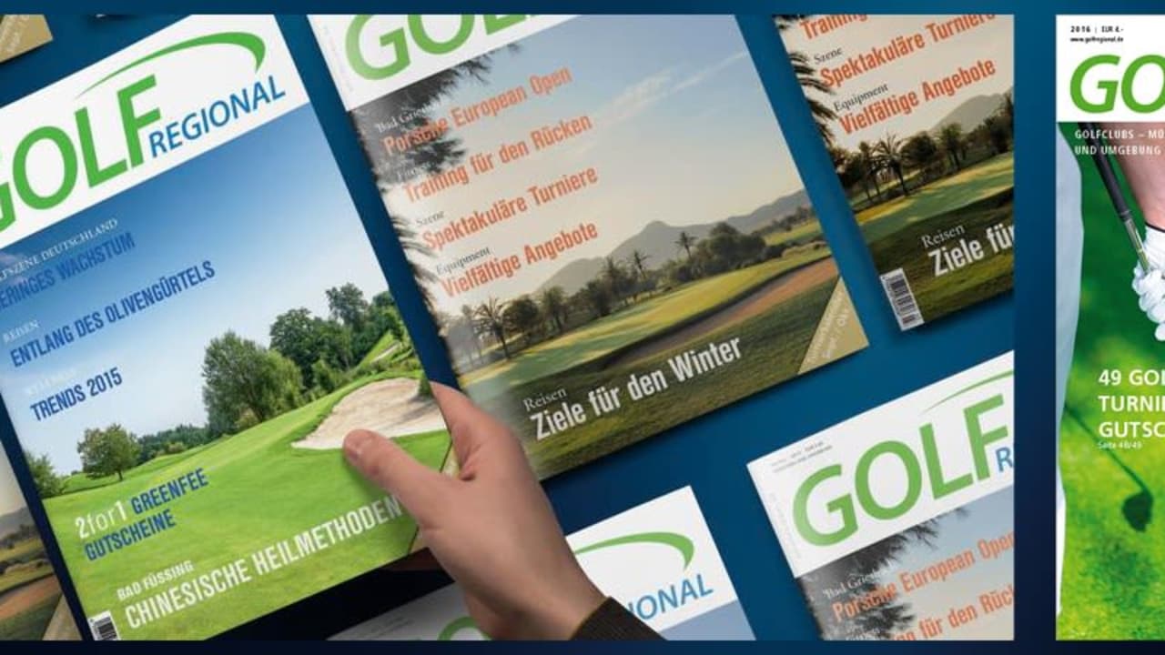 GolfRegional: Zeitschrift und Onlinemagazin für Golferinnen und Golfer. (Foto: GolfRegional, Fotolia)