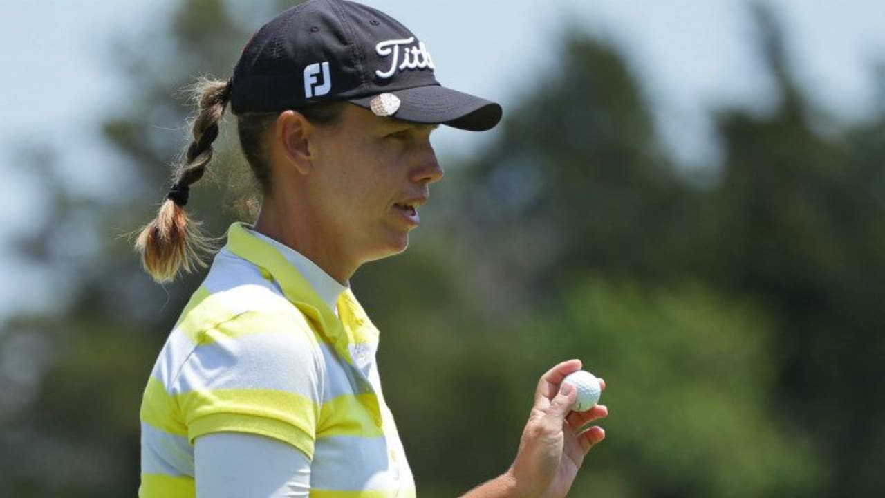 Karine Icher könnte bei der ShopRite LPGA Classic ihren ersten Tour-Sieg einfahren. (Foto: Getty)