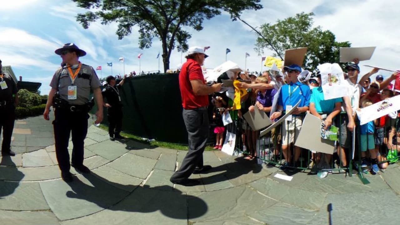 Bei allen Prognosen, wer die US Open 2016 gewinnen kann - Phil MIckelson wird wohl eher nur Zweiter.