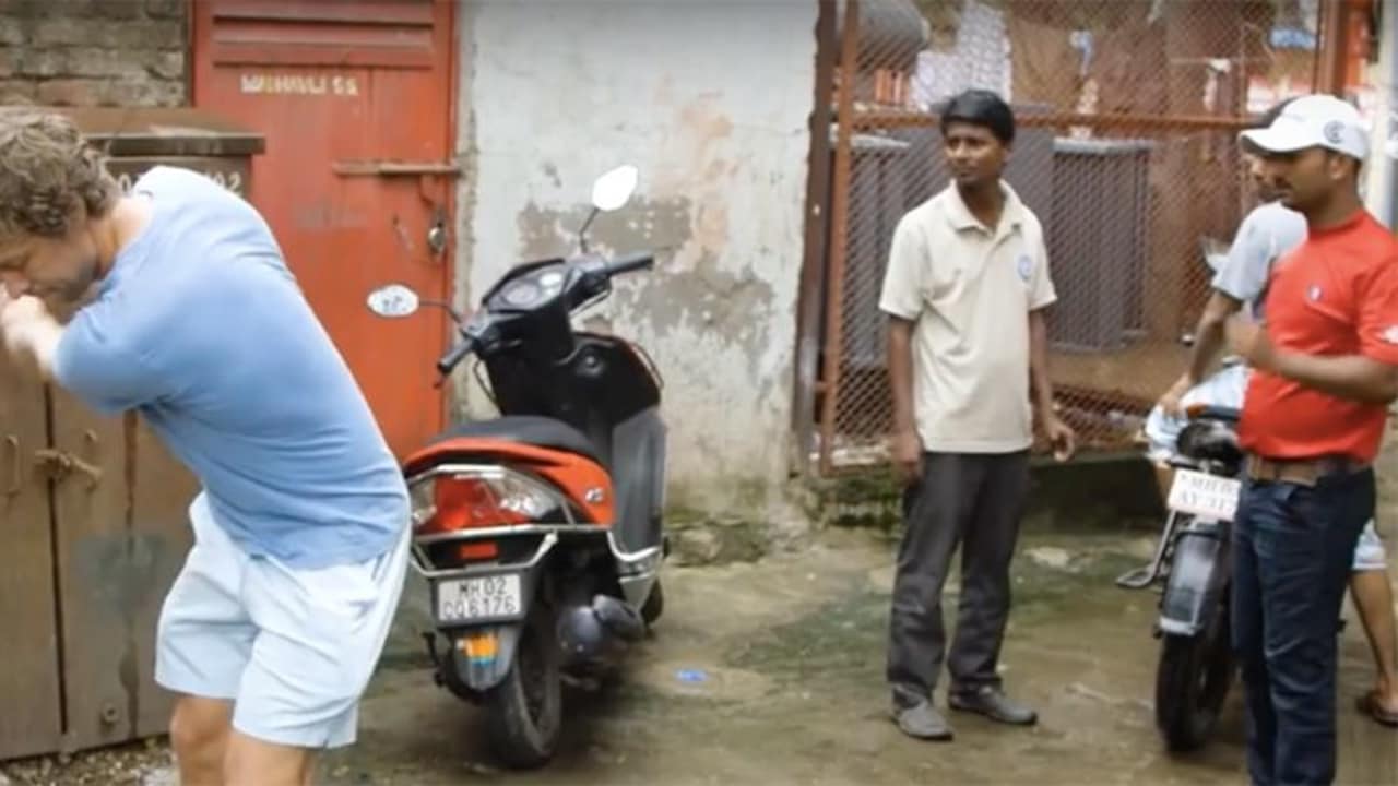 Adventures in Golf Video Slum Golf Mumbai