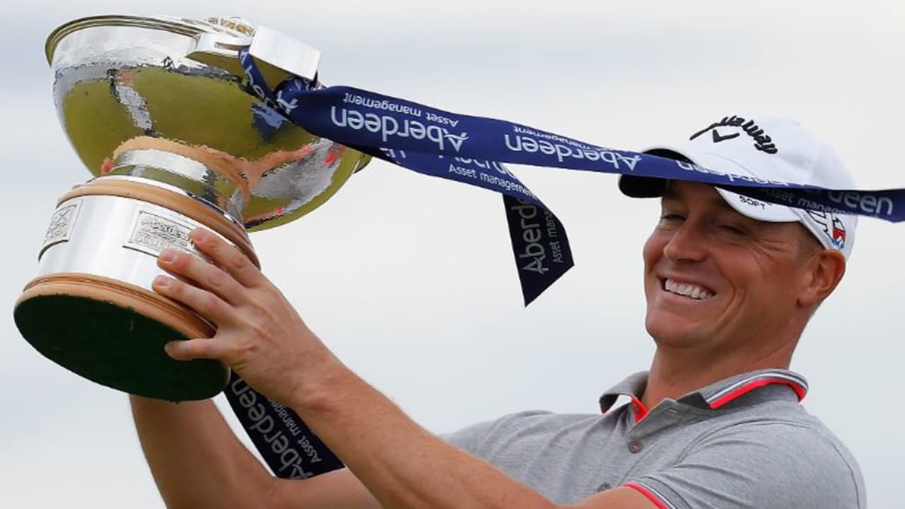 Stolzer Sieger der Scottish Open: Alexander Noren aus Schweden. (Foto: Getty)