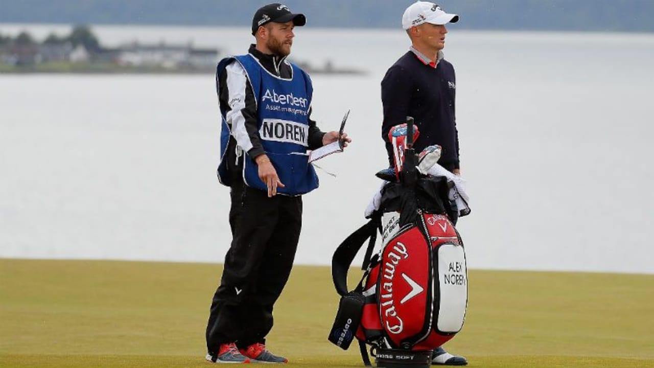 Alex Noren holt sich den Sieg der Scottish Open mit Callaway. (Foto: Getty)