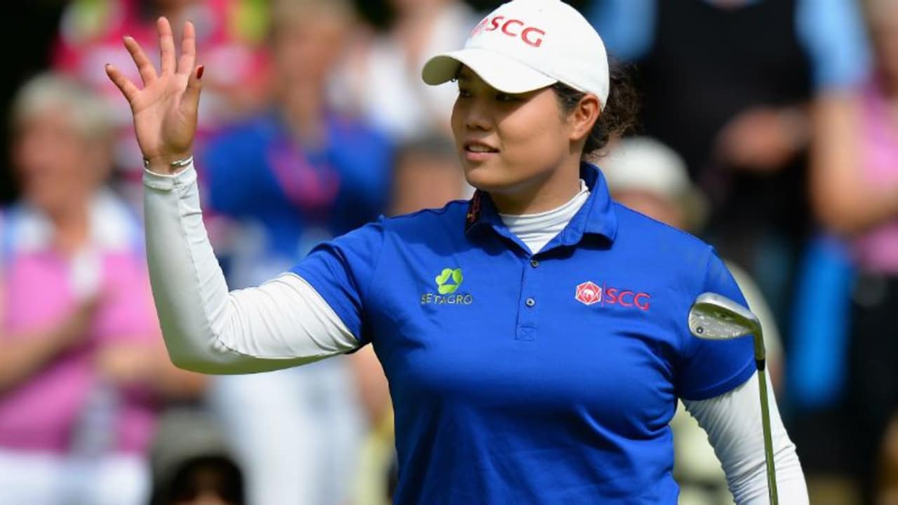 Ariya Jutanugarn schnappt sich die Führung bei der Women's British Open. (Foto: Getty)