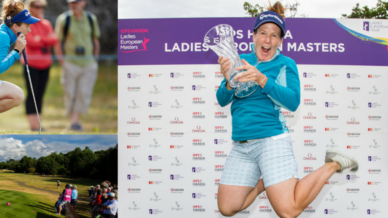 Im vergangenen Jahr fand das Ladies European Masters in England statt. Hier zu sehen: Siegerin Beth Allen aus den Vereinigten Staaten. (Fotos: Ladies European Tour)