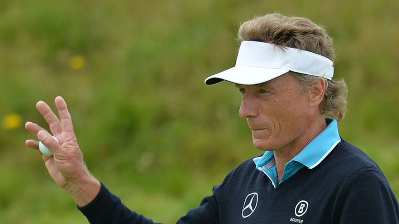 Bernhard Langer bei der Senior Open Championship 2016