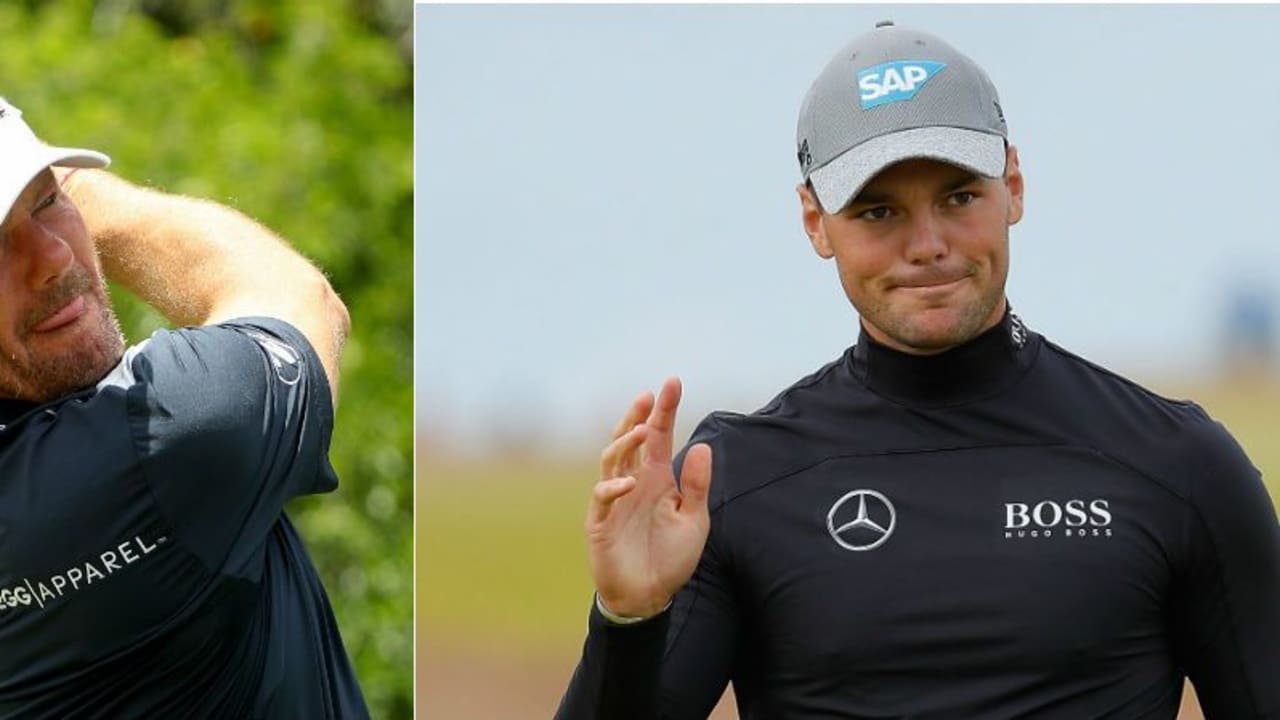 Alex Cejka (links) und Martin Kaymer vertreten Deutschland bei den Olympischen Spielen Im Golf. (Foto: Getty)
