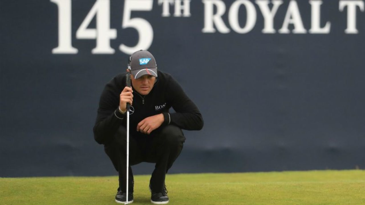 Martin Kaymer bei der 145. Open Championship im Royal Troon. Tag zwei läuft nicht so glatt. (Foto: Getty)