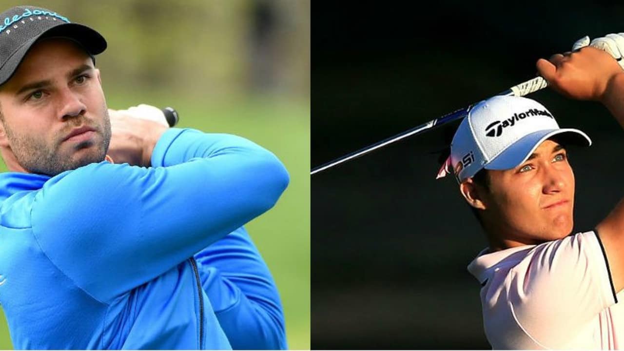 Bernd Ritthammer (l) und Dominic Foos teilen sich bei der Northern Ireland Open den zweiten Platz. (Foto: Getty)