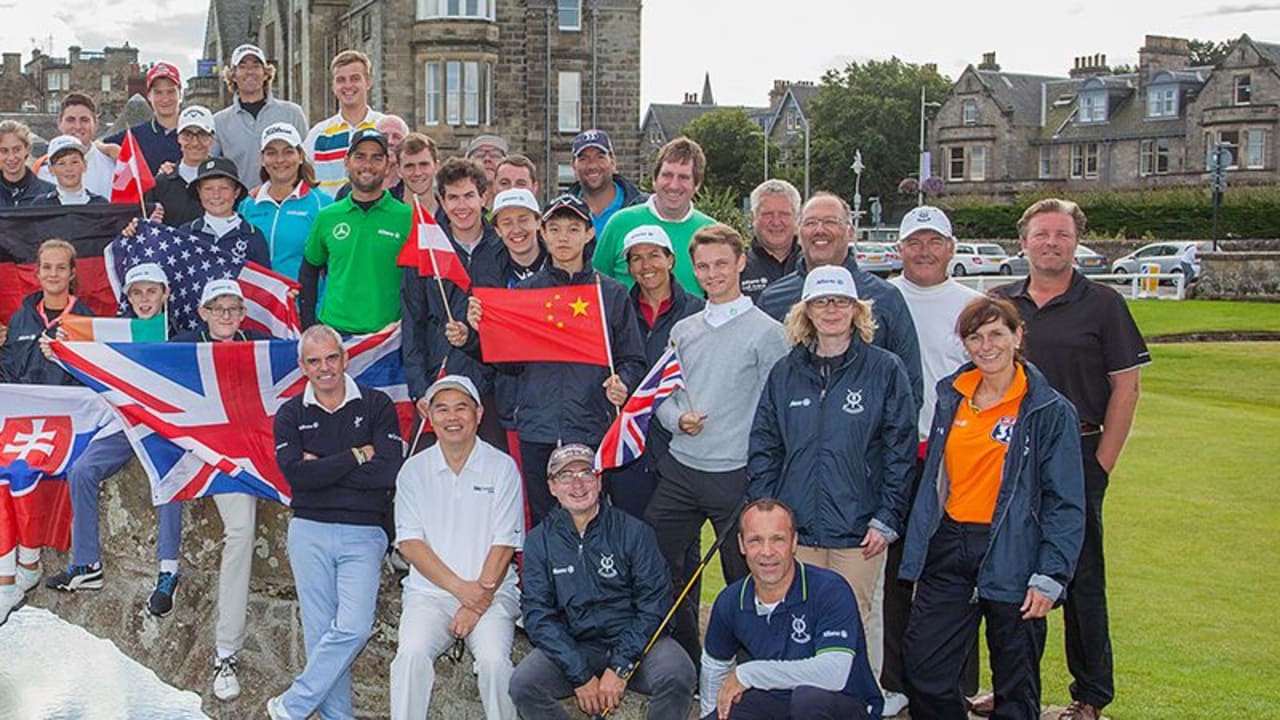 Allianz Golf St Andrews Links Partnerschaft und Allianz St Andrews Golfcamp