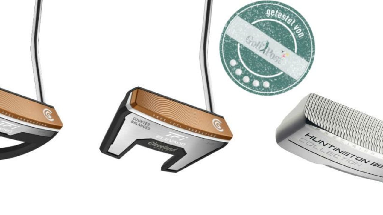 Cleveland bietet in der HB- und der TFi-Serie jeweils drei Putter an. (Foto: Cleveland)