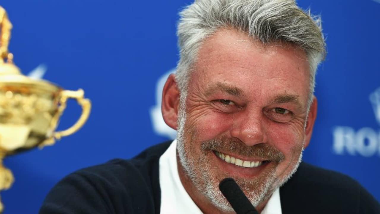 Darren Clarke, Kapitän Team Europa für den Ryder Cup 2016 in Hazeltine, verkündet im englischen Wentworth seine drei Wildcards.
