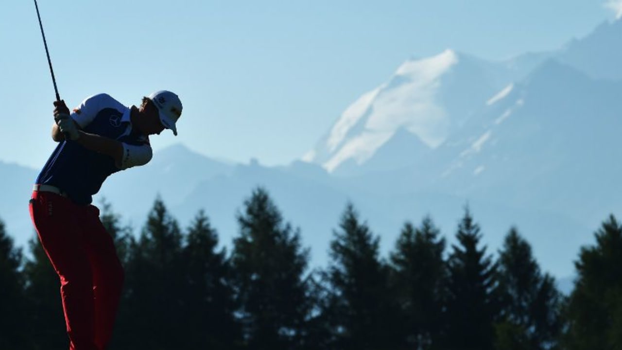 Marcel Siem ist mit der atemberaubenden Aussicht beim omega European Masters bereits vertraut. (Fto: Getty)