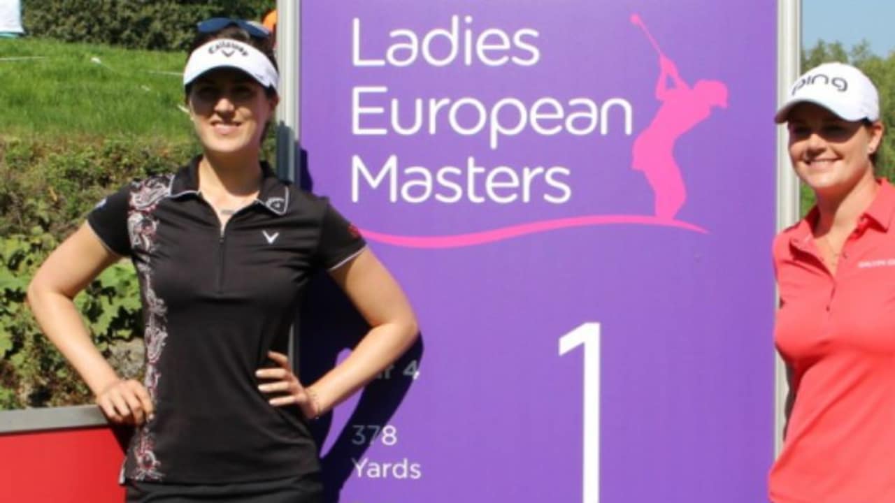 Sandra Gal (links) und Caroline Masson wollen am Finaltag des Ladies European Masters nochmal alles geben. Verfolgen Sie ihre Runden in unserem Livestream. (Foto: Golf Post)