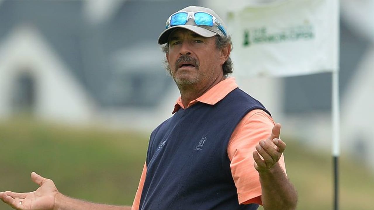 Carlos Franco gewinnt bei der Shaw Charity Classic sein erstes Turnier auf der Champions Tour. (Foto: Getty)