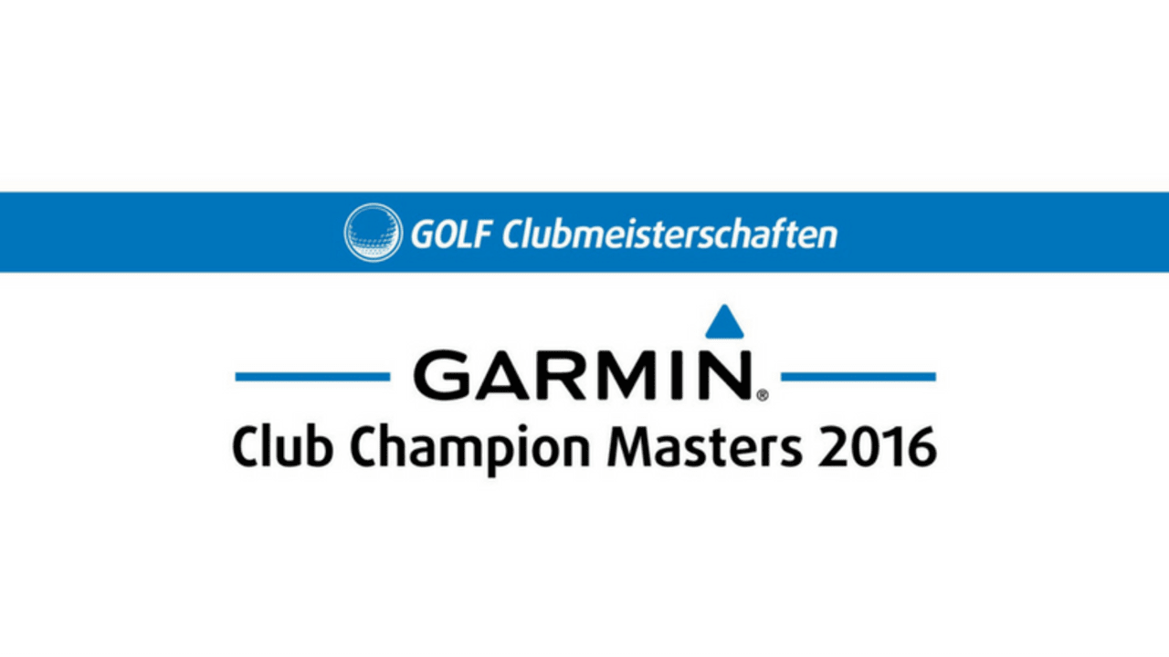Das GARMIN Club Champion Masters Bundesfinale am 1./2.10. 2016.