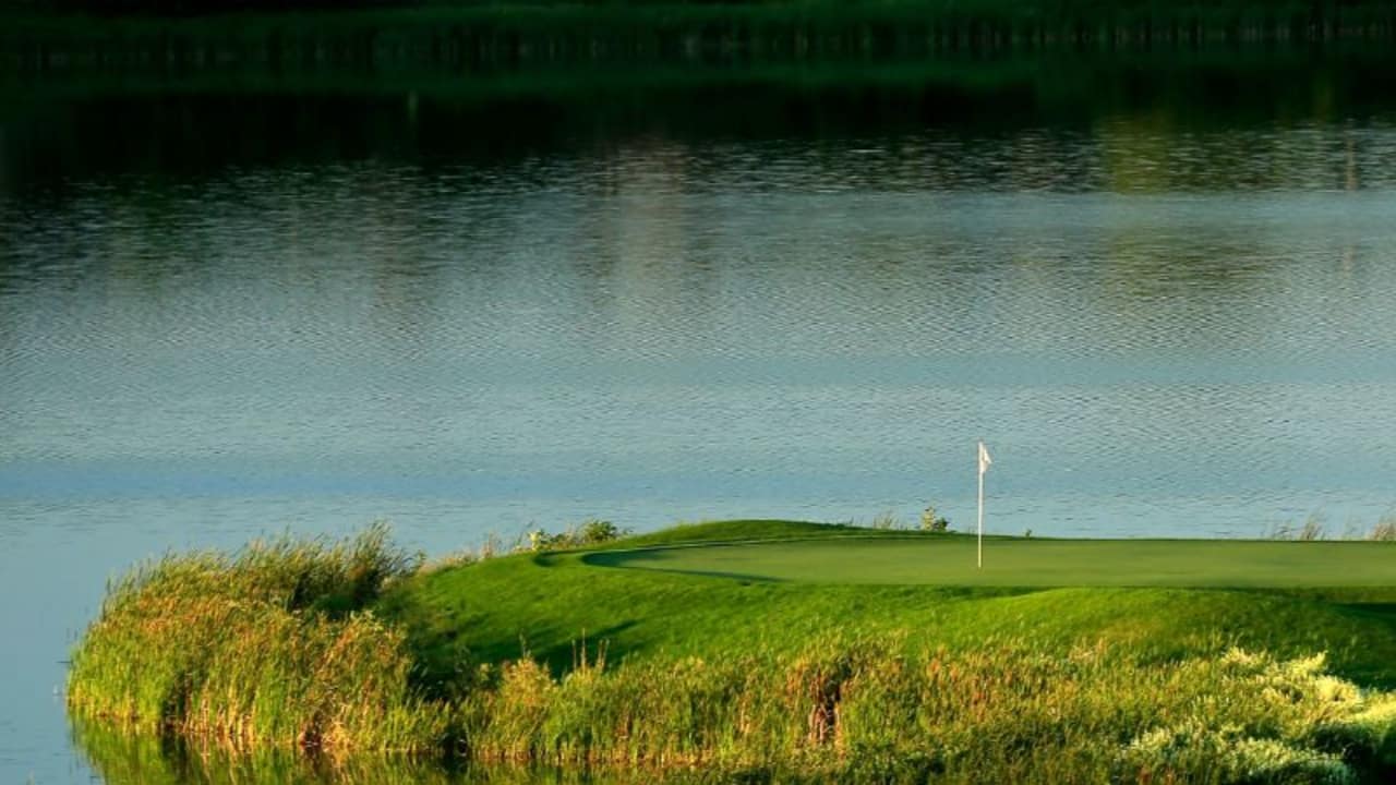 Gehen die Europäer am Lake Hazeltine baden? Geht es nach den Amerikanern, gelingt die Revange am See bei Minneapolis. (Foto: Getty)