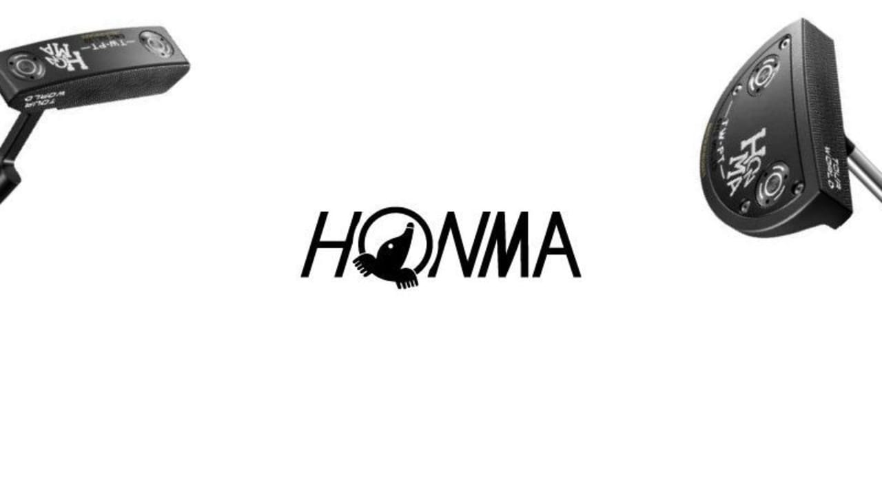 Die neuen Honma TW-PT Putter kommen mit einem etwas ungewohnten aber optisch überzeugenden schwarzen Finish daher. (Foto: Voss Communications)