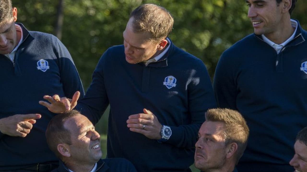 Die Stimung im Team Europa ist gut: Vor dem Ryder Cup 2016 wird offen über alles geredet. (Foto: Getty)