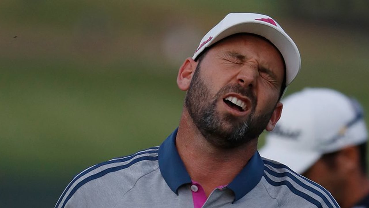 Sergio Garcia ließ seine Wut am Moving Day der BMW Championship 2016 an seinem Putter aus. (Foto: Getty)