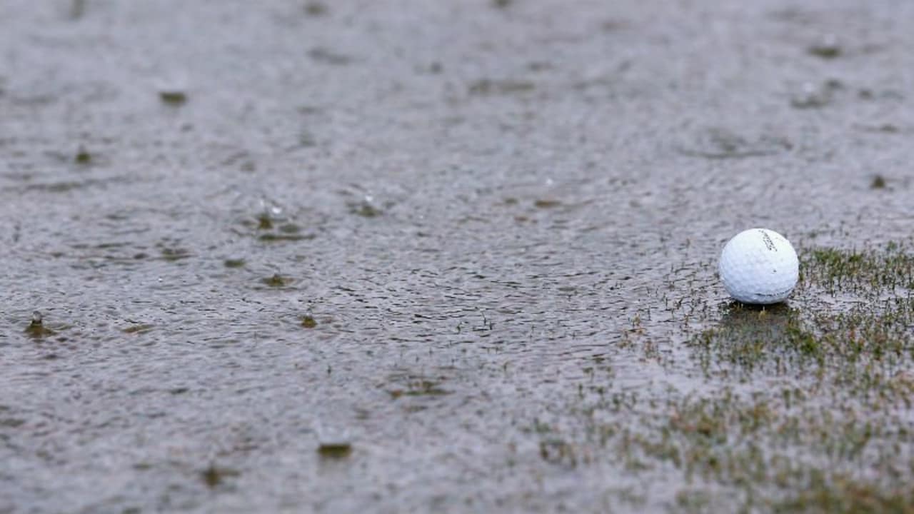 Derzeit beherrschen die Wassermassen in Bad Griesbach die Vorbereitungen auf die Porsche European Open. (Foto: Getty)