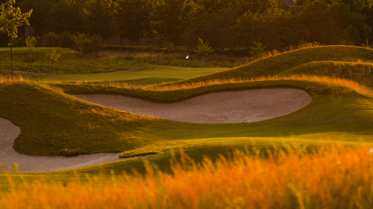 Der Links Course des Kölner Golfclubs im goldenen Herbst (Foto: Kölner Golfclub)
