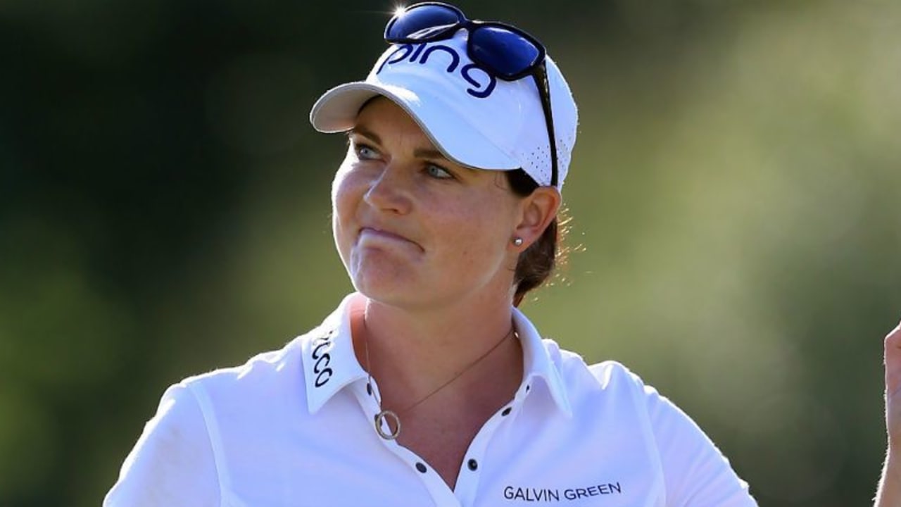 Caroline Masson steigt durch ihren ersten LPGA-Tour-Sieg in den Ranglisten auf. (Foto: Getty)