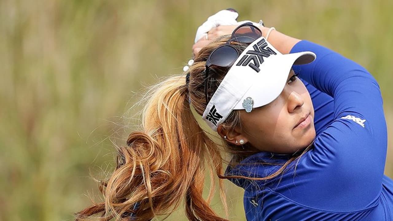Alison Lee LPGA KEB Hana Bank Championship 2016 Moving Day mit Sandra Gal und Caroline Masson