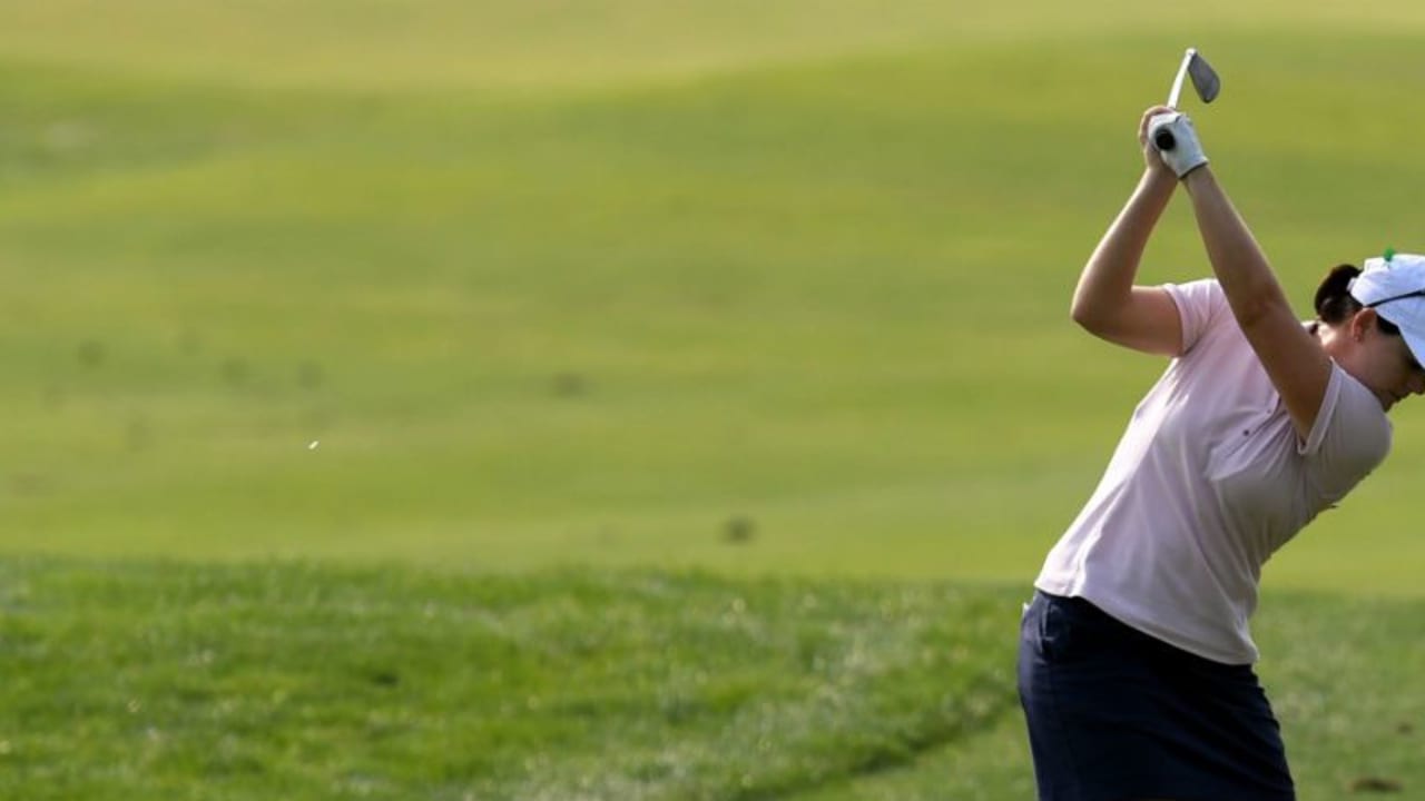 Caroline Masson macht sich gut am Moving Day der Reignwood LPGA Classic. (Foto: Getty)